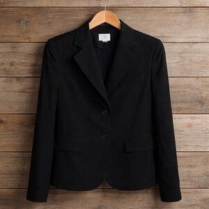 LOFT Black Women's Tailored Two-Button Blazer